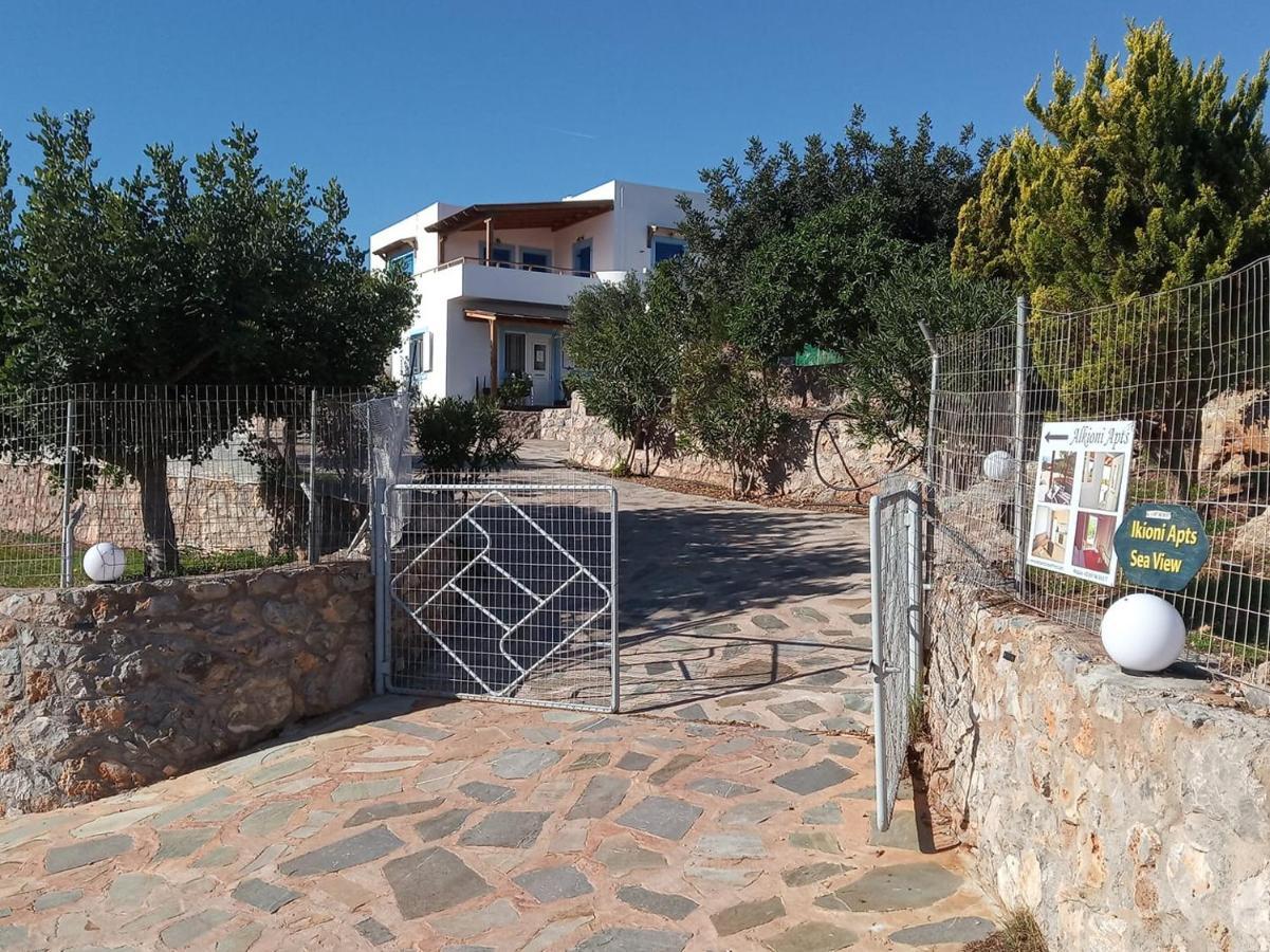 Alkioni Sea View Apartment Káto Zákros Kültér fotó