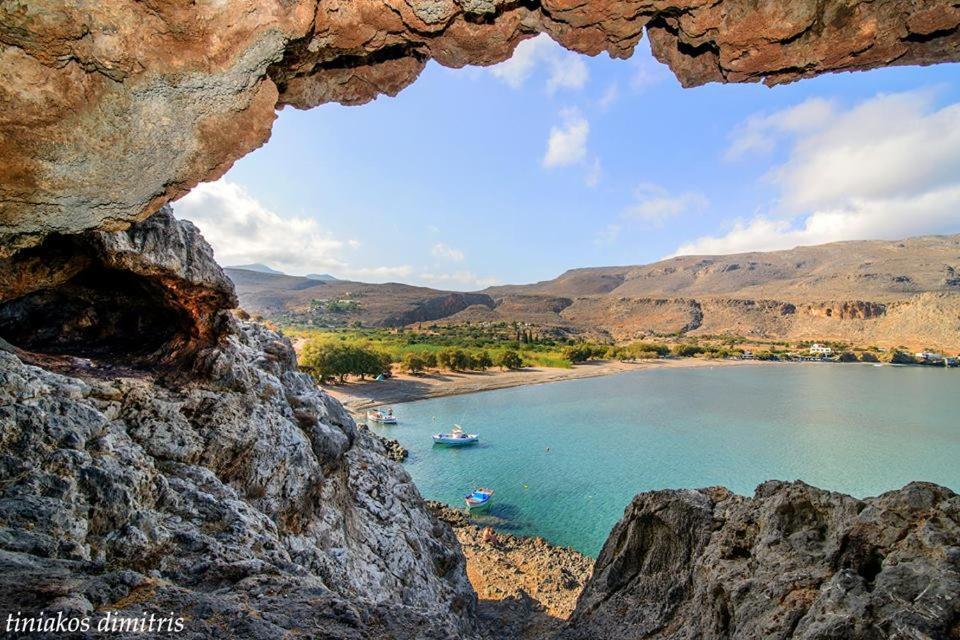 Alkioni Sea View Apartment Káto Zákros Kültér fotó