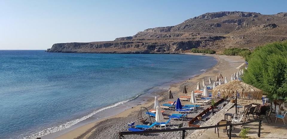 Alkioni Sea View Apartment Káto Zákros Kültér fotó